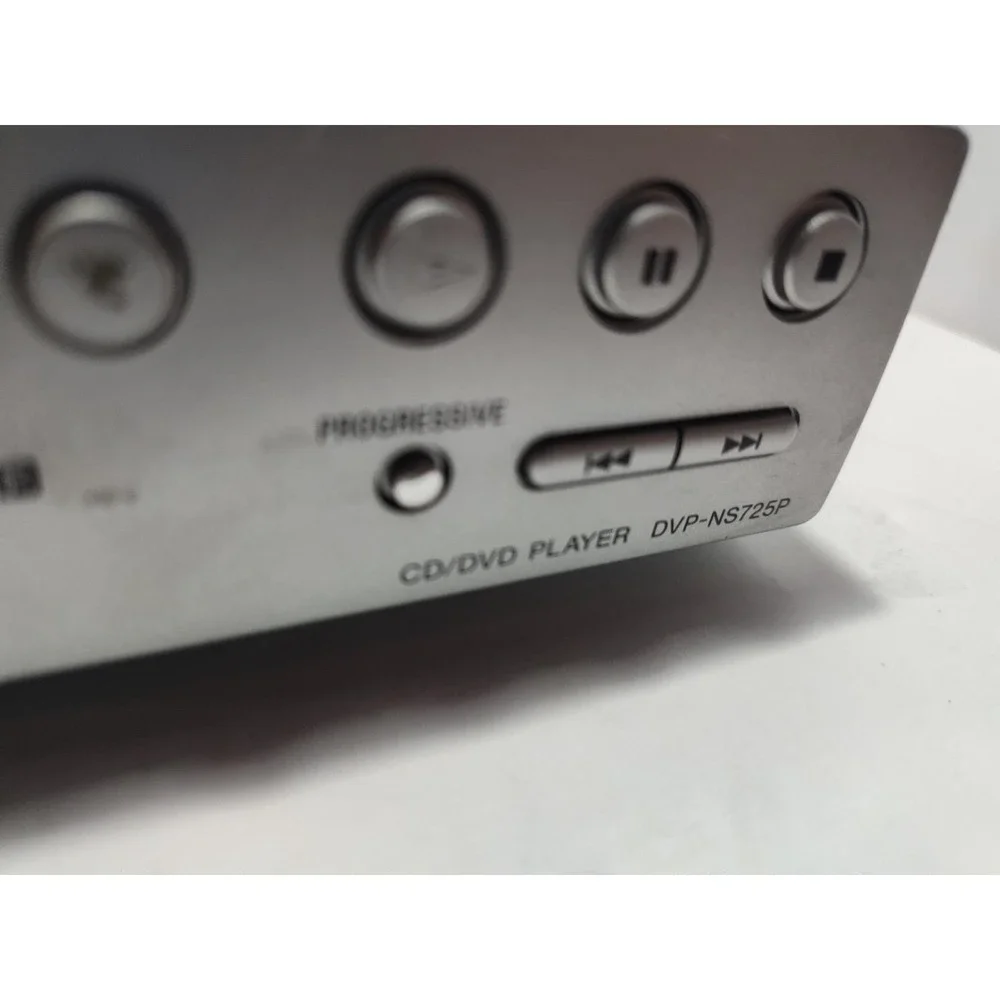 Sony DVP-NS725P DVD Player Silver Progressive Scan CD DVD MP3 480p Region 1